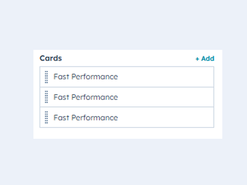 Display & Customize Multiple Cards