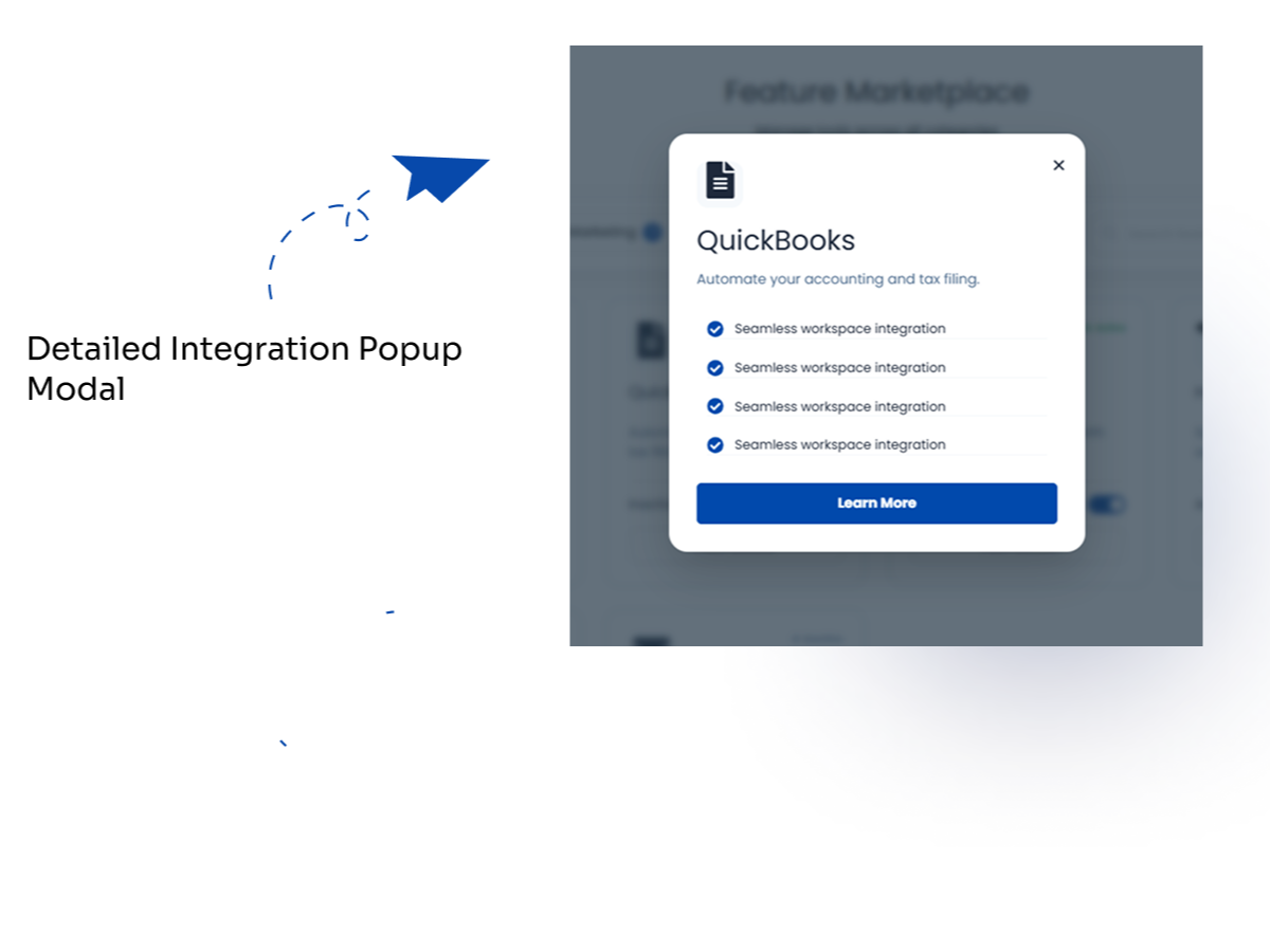 Popup Modal Details
