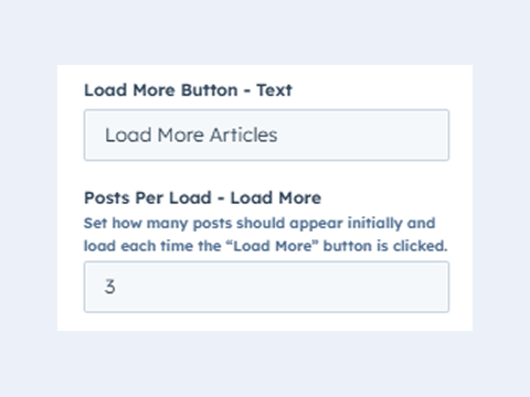 Load More Functionality