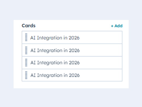 Manage Multiple Cards