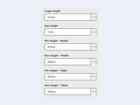 Responsive Image Height