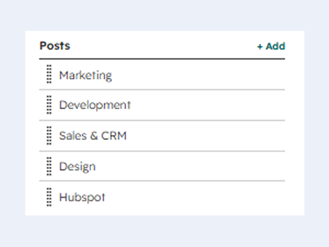 Multiple Resource Posts