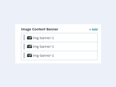 Multiple Banners with Content