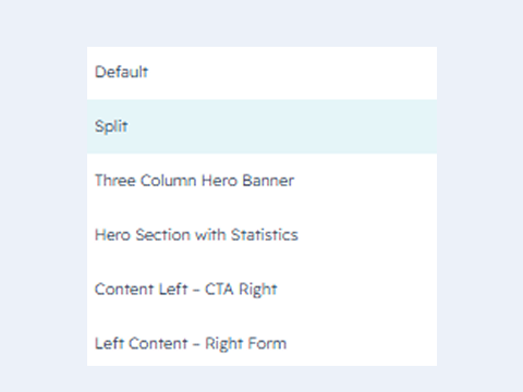 Multiple CTA Layouts
